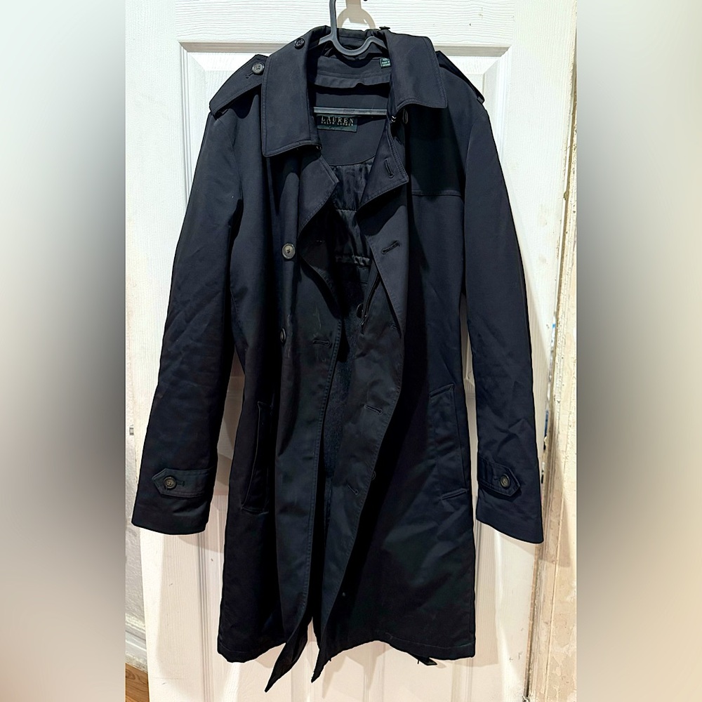 Ralph Lauren Black Trench 40L